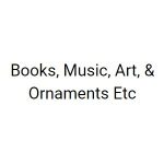 Books, Music, Art, & Ornaments Etc