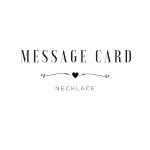 Message Card Necklace